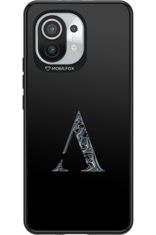 ⁠ ⁠Azteca A Chrome Logo - Xiaomi Mi 11 5G