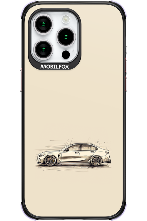 Sketch Car - Apple iPhone 15 Pro Max
