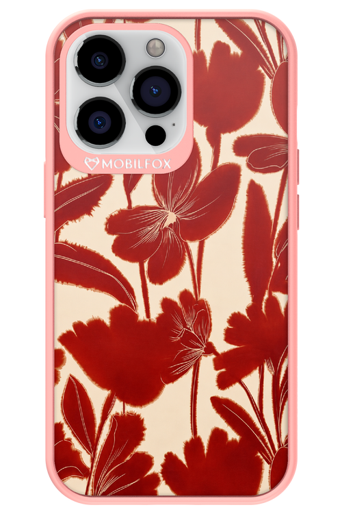 Burgundy Flowers 2.0 - Apple iPhone 13 Pro