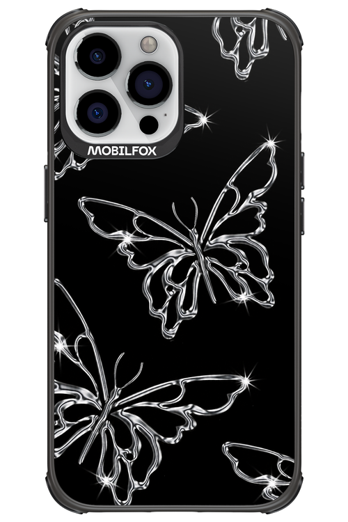 Silver Butterfly 2.0 - Apple iPhone 13 Pro Max