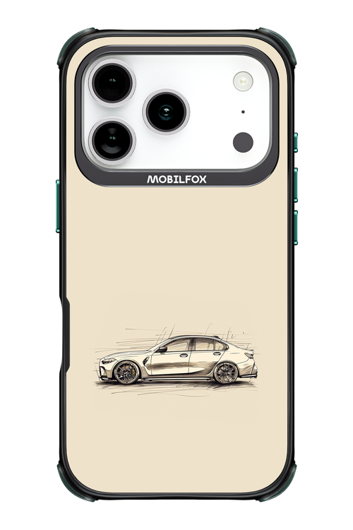 Sketch Car - Apple iPhone 17 Pro