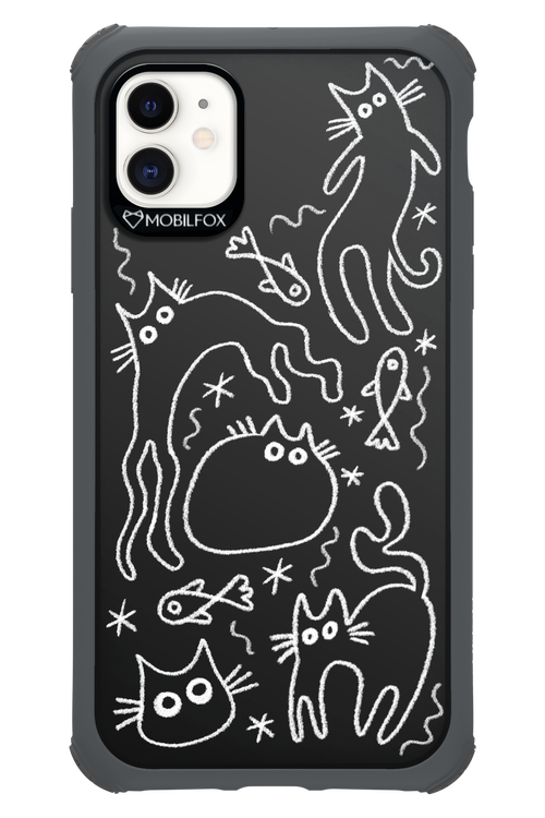CHALK_CATS 2.0 - Apple iPhone 11