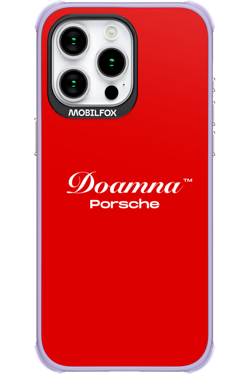 Doamna Porsche (red) - Apple iPhone 15 Pro Max