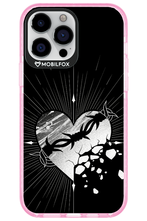 Fehér Szív - Apple iPhone 13 Pro Max