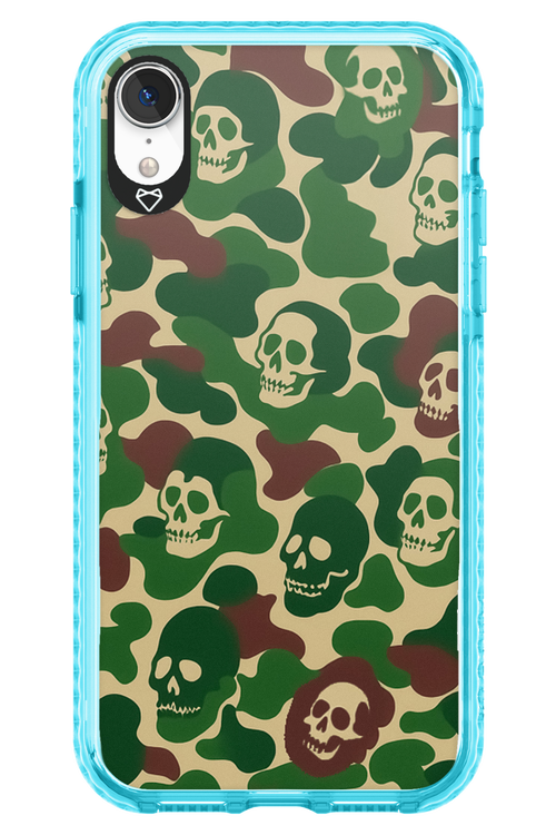 Camo Skull - Apple iPhone XR