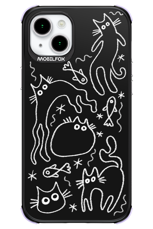 CHALK_CATS 2.0 - Apple iPhone 15 Plus