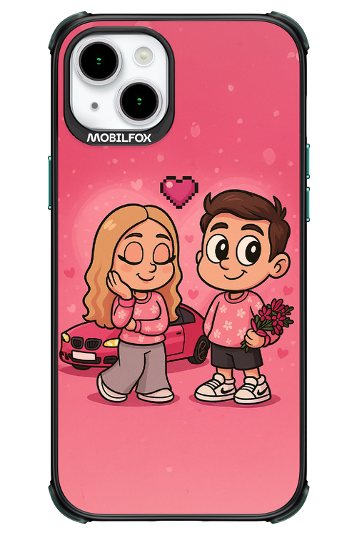 Pink Amour 2.0 - Apple iPhone 15 Plus