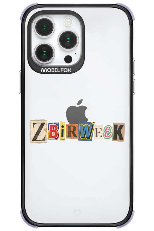 Zbirweek (transparent) 2.0 - Apple iPhone 14 Pro Max