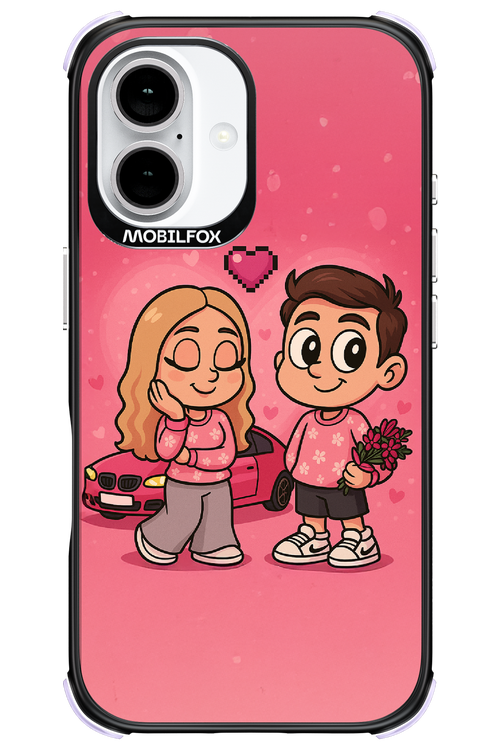 Pink Amour 2.0 - Apple iPhone 16