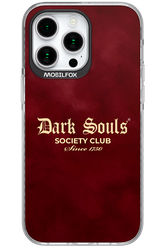 Dark Souls (Burgundy) - Apple iPhone 15 Pro Max