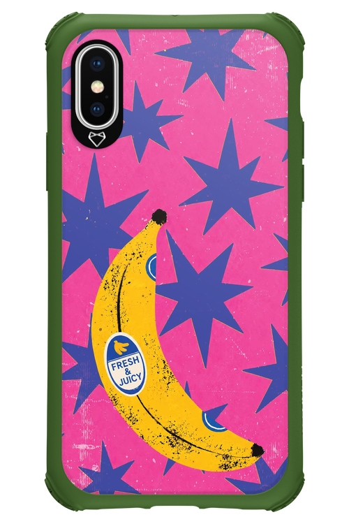 BANANA POP BLUE 2.0 - Apple iPhone X