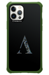 ⁠ ⁠Azteca A Chrome Logo - Apple iPhone 12 Pro