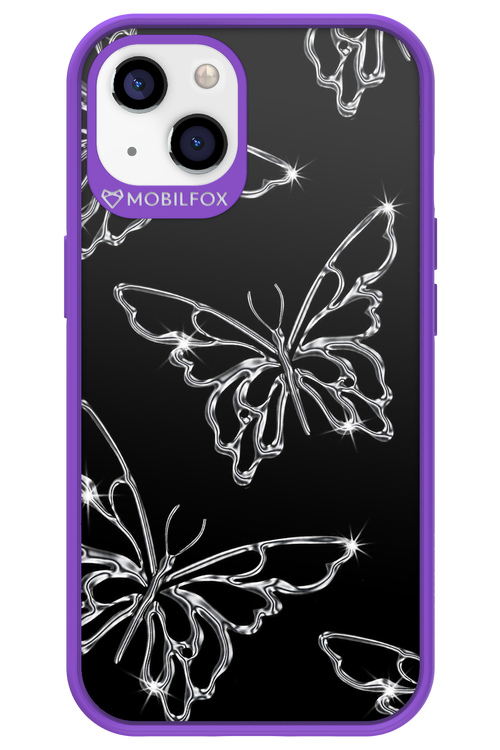 Silver Butterfly 2.0 - Apple iPhone 13
