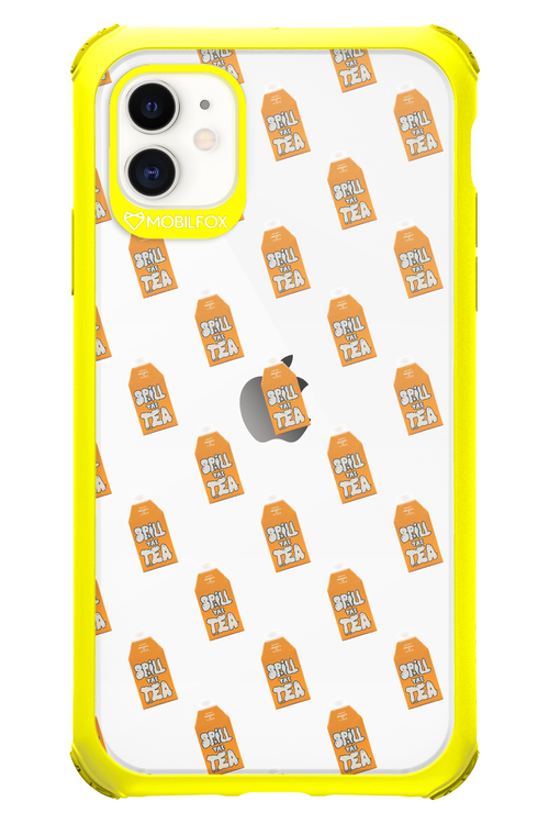 Yellow Tea Party Chaos - Apple iPhone 11