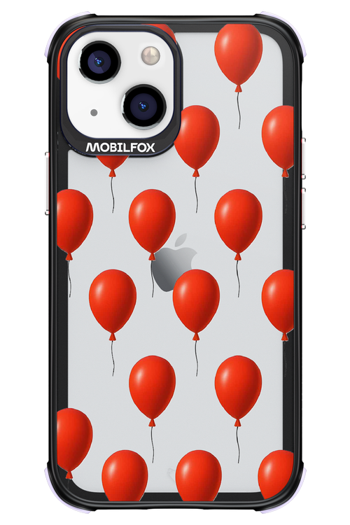 Red Balloons - Apple iPhone 13 Mini