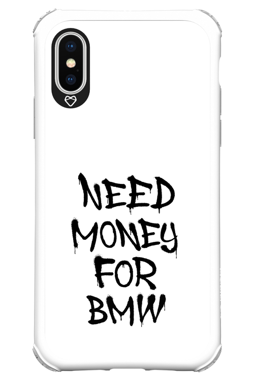 Need Money For BMW Black - Apple iPhone X