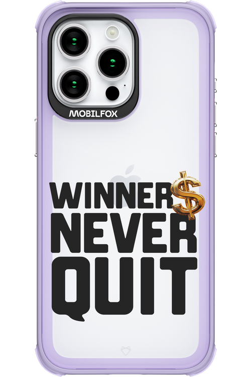 Winners Never Quit - Apple iPhone 15 Pro Max