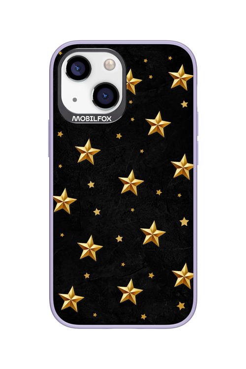 Golden Stars - Apple iPhone 13 Mini