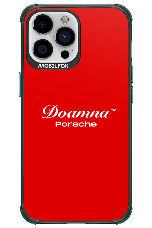 Doamna Porsche (red) - Apple iPhone 13 Pro Max