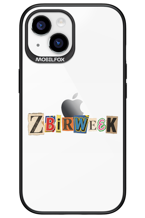 Zbirweek (transparent) 2.0 - Apple iPhone 15
