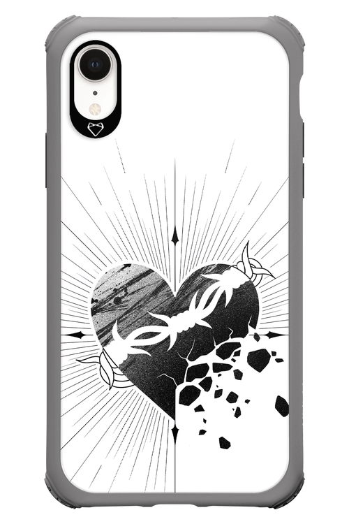 Fekete Szív - Apple iPhone XR