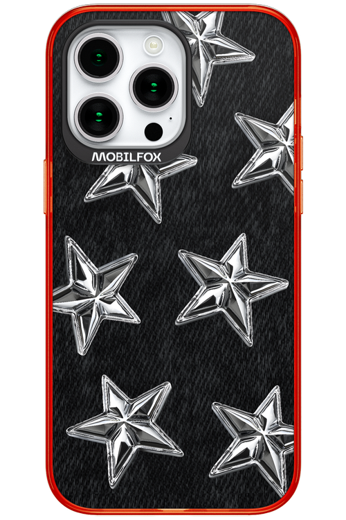 Chrome Stars - Apple iPhone 15 Pro Max