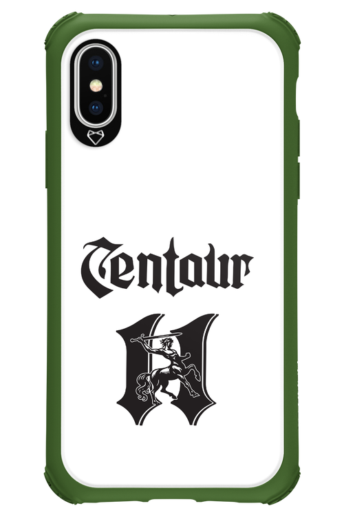 Centaur Logo White 2.0 - Apple iPhone XS