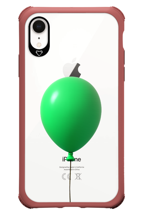 Green Balloon - Apple iPhone XR