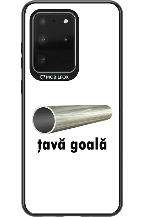 Țavă Goală White - Samsung Galaxy S20 Ultra 5G
