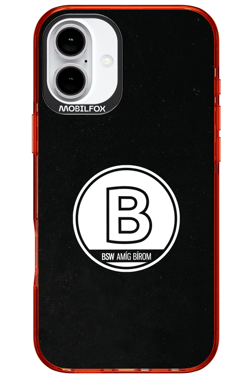 Amig bírom Black - Apple iPhone 16 Plus