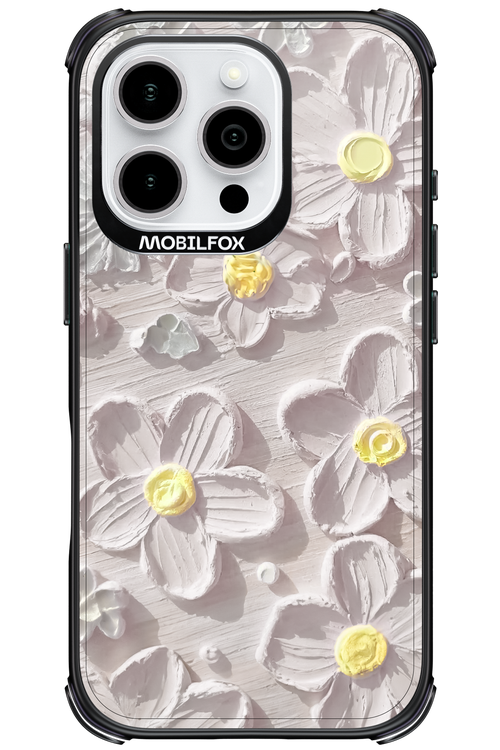 White Flowers 2.0 - Apple iPhone 16 Pro