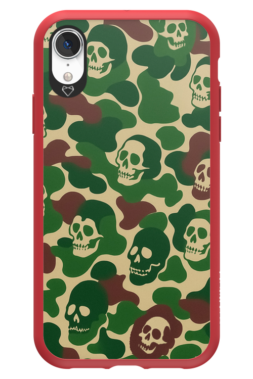 Camo Skull - Apple iPhone XR