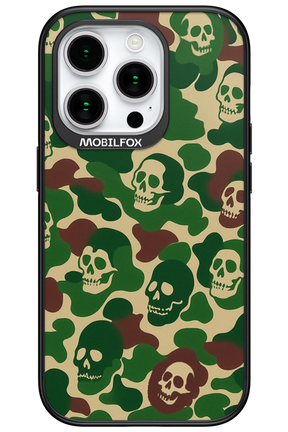 Camo Skull - Apple iPhone 15 Pro