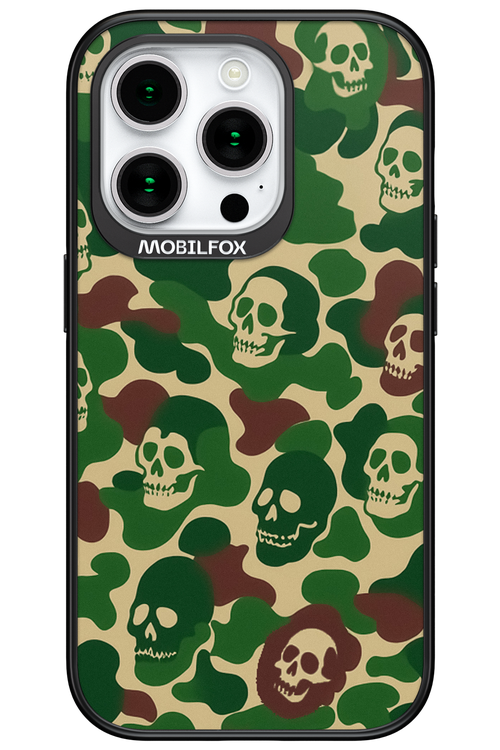 Camo Skull - Apple iPhone 15 Pro
