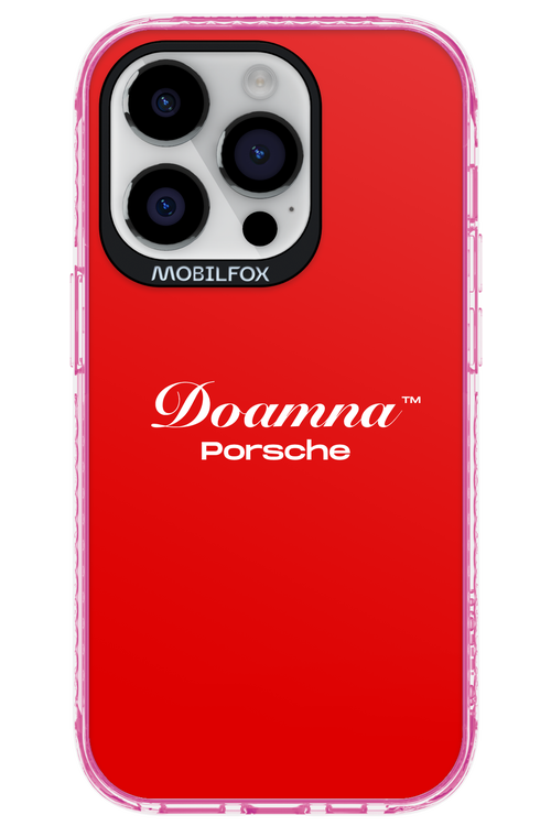 Doamna Porsche (red) - Apple iPhone 14 Pro