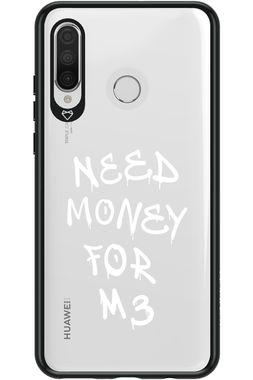 Need M3 Transparent White - Huawei P30 Lite