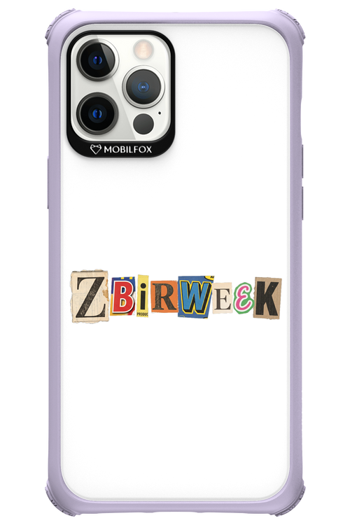Zbirweek (white) 2.0 - Apple iPhone 12 Pro Max
