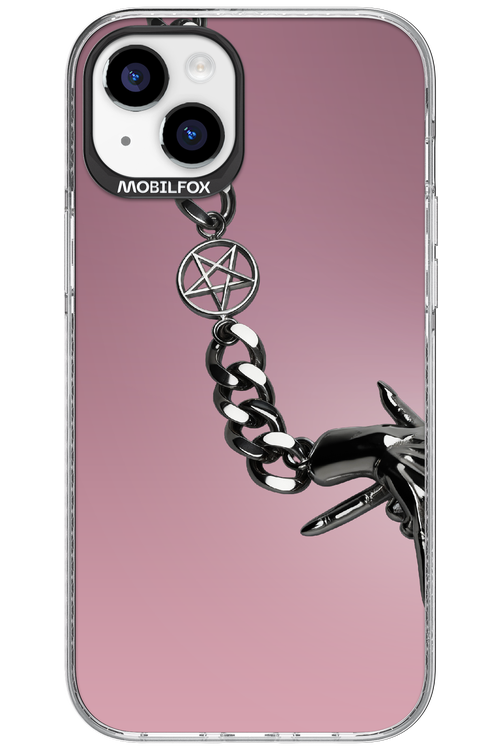 Chain stanga roz 2.0 - Apple iPhone 15 Plus
