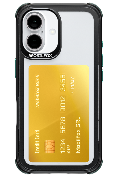 Gold Card - Apple iPhone 16