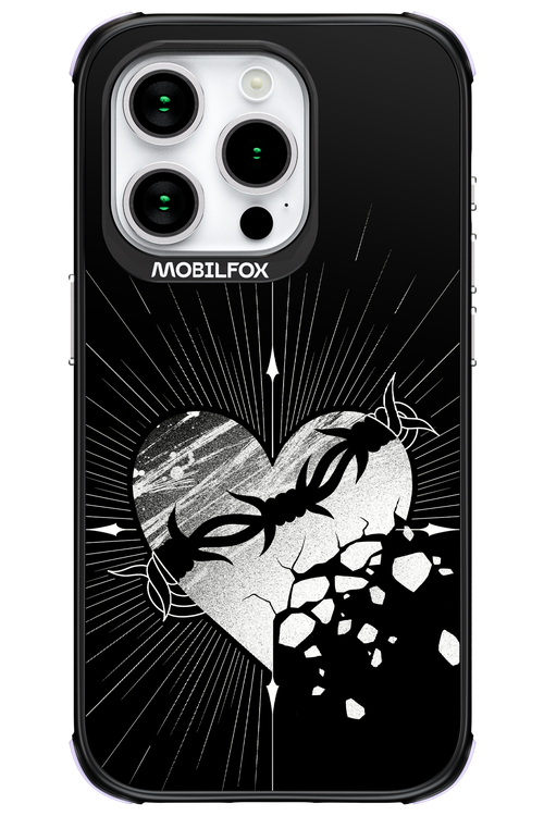 Fehér Szív 2.0 - Apple iPhone 15 Pro