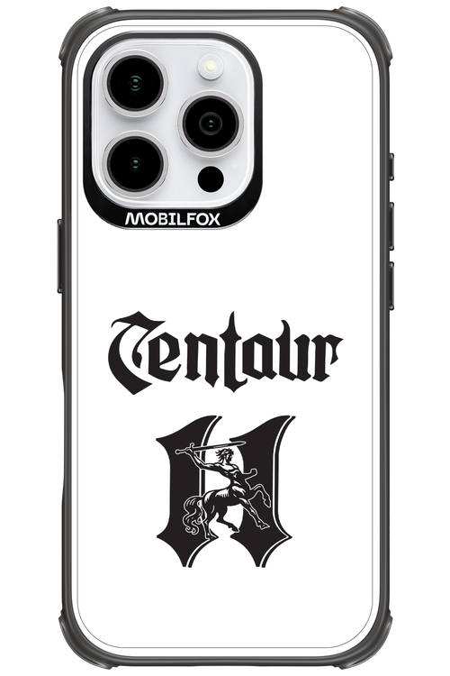 Centaur Logo White 2.0 - Apple iPhone 16 Pro