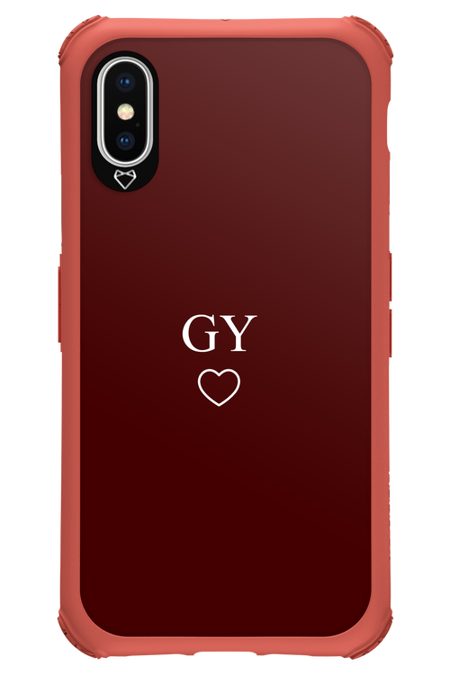 GY Burgundia 2.0 - Apple iPhone XS