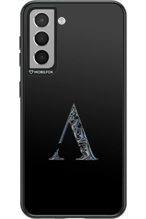 ⁠ ⁠Azteca A Chrome Logo - Samsung Galaxy S21