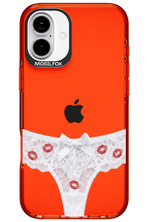 White Panties Transparent 2.0 - Apple iPhone 16 Plus