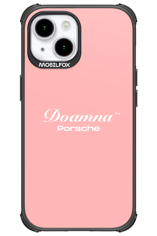 Doamna Porsche (pink) - Apple iPhone 15