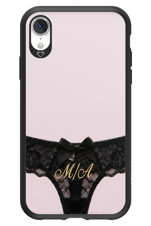 Black Panties 2.0 - Apple iPhone XR