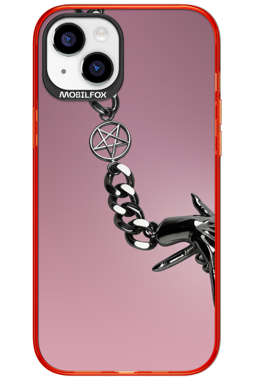 Chain stanga roz 2.0 - Apple iPhone 15 Plus