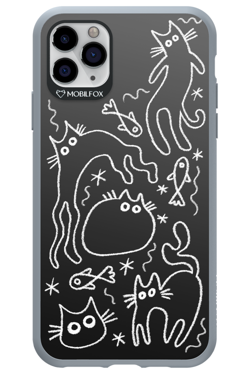CHALK_CATS 2.0 - Apple iPhone 11 Pro Max