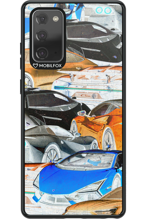 Car Montage Negative - Samsung Galaxy Note 20