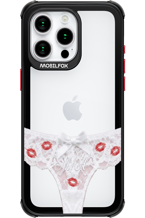 White Panties Transparent 2.0 - Apple iPhone 15 Pro Max